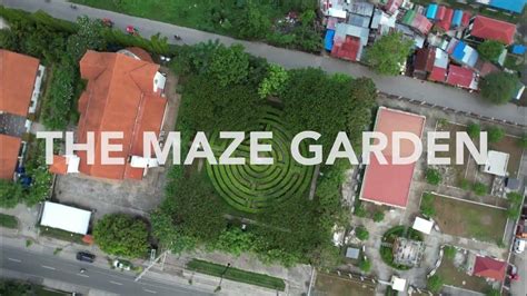 Toledo Maze Garden in Cebu 4K Aerial Tour .